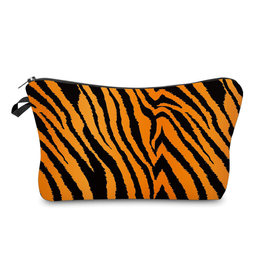 Wholesale Polyester Cow Print Animal Print Cosmetic Bag